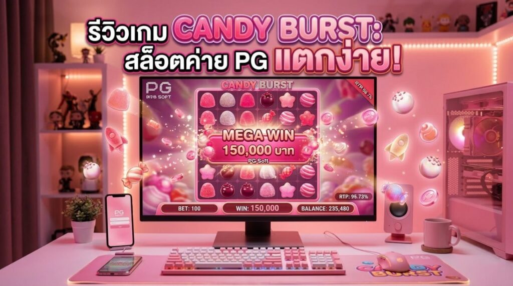 Candy Burst PG เกมแตกหนัก