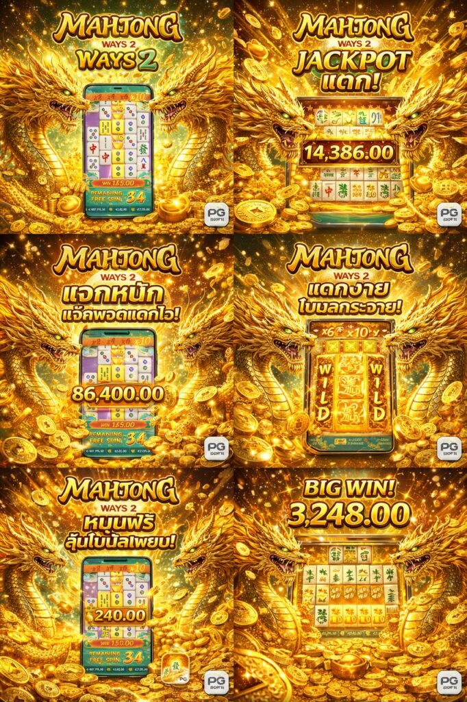 Mahjong Ways สล็อต PG Soft