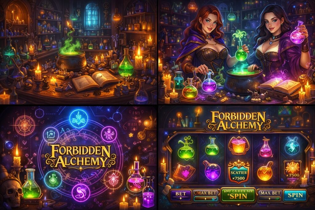 Forbidden Alchemy PG Soft รีวิวเกมใหม่ปี 2026 สูตร