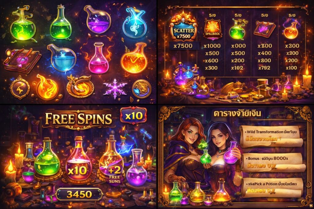 Forbidden Alchemy PG Soft รีวิวเกมใหม่ปี 2026 สูตร