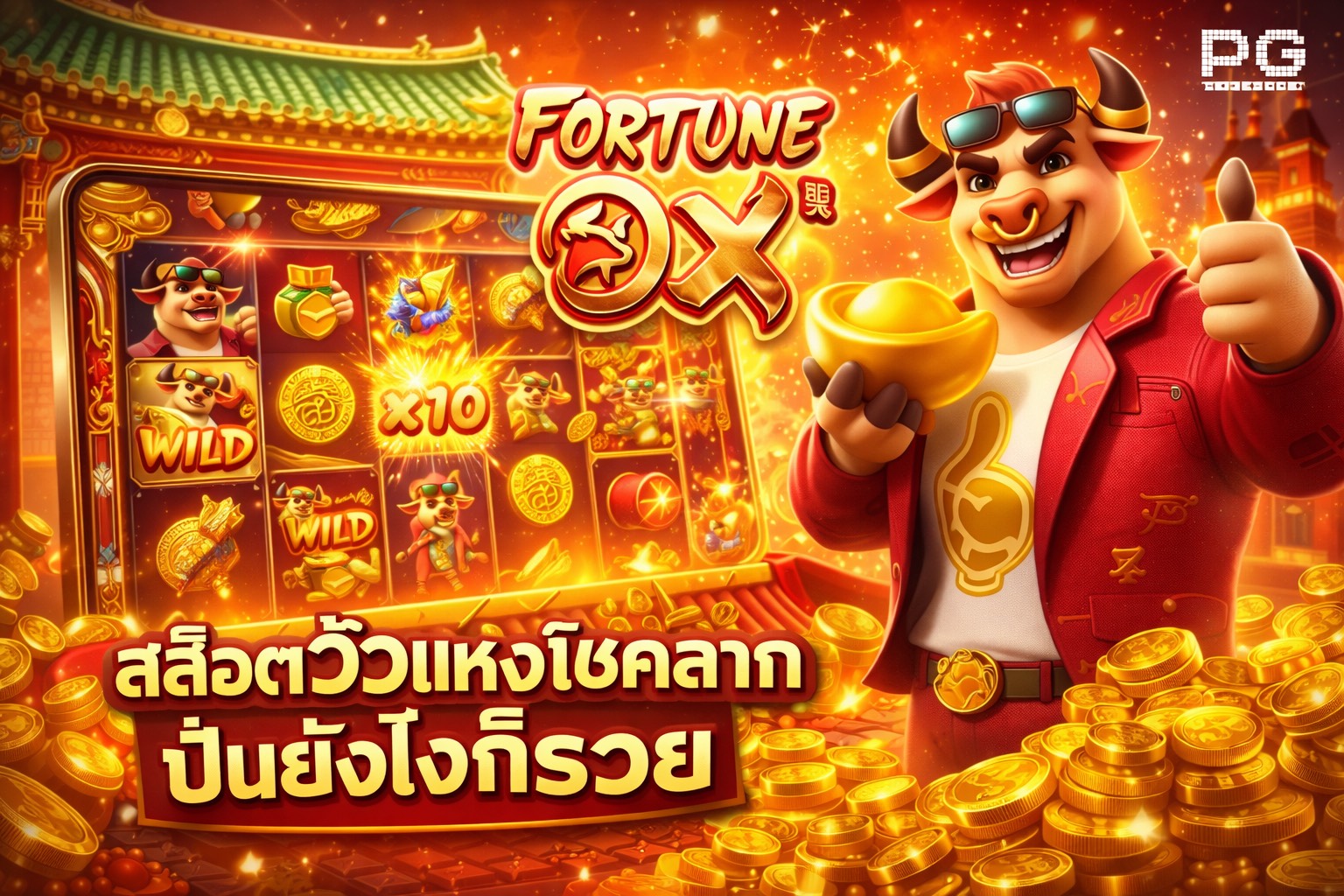 Fortune-Ox-PG-Soft-สล็อตวัวทอง