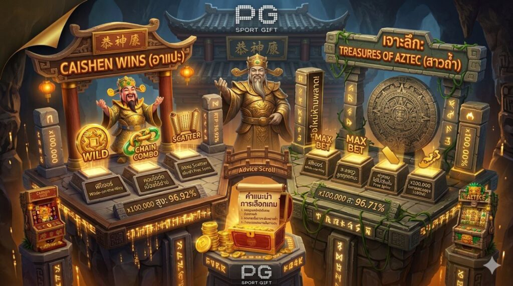 รีวิวเกมสล็อต Caishen Wins จากค่าย PG Soft